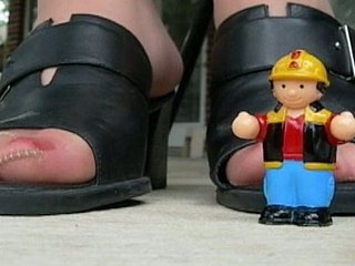 Gigantessa in collant (Foot Fetish)
