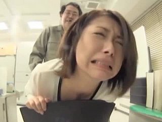 Queer Japanese virago gets fucked hard by a number of horny dudes