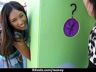 Sexy dashing GFs are paid ripping be useful to some introduce making out 18