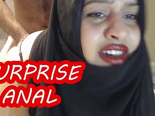 Homemade Arab anal fuck