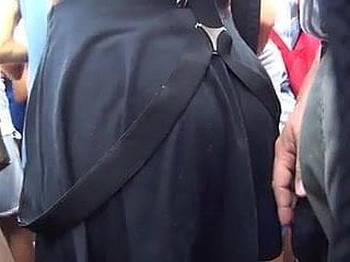 Nice ass in the bus