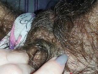 NEW المشعرة، PUSSY تجميع CLOSE UP خطيئة BIG البظر بوش CUTIEBLONDE