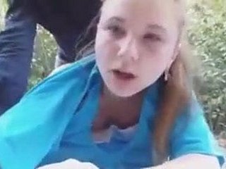 zorra linda conseguir al aire libre follada