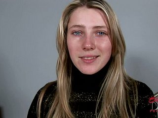 Beautiful blonde teen Helen has gorgeous boobies and nice twat