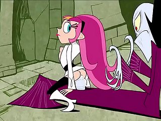 Cartoon fucking the bad guy