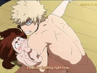 Bakugo Fucked Uraraka from Academia