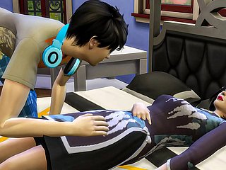 Son Fucks Korean Mom After Taking A Nap  Korean Movie Sex Scene  Korean Mom And Son Fucking