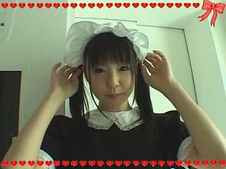 Peludo, japonés, asiático, corrida, mamada, uniforme
