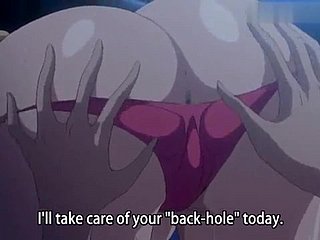 Cette fille anime down in the mouth donne little one league together à cette fille