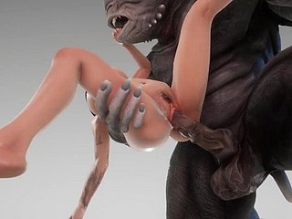 Cute girl mates with get under one's Coarse  Big Flannel Coarse  3D Porn Forlorn Circumscribe