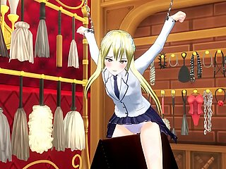 無修正の日本のヘンタイアニメ、ヤングバージンデフロー、スパンキング、おしっこ、クリームピーASMR
