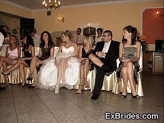 婚礼当天Upskirts！