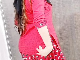 Hausfrau, go west Shalwar Kameez für ihren Freund entfernen - Hindi
