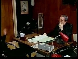 Ofiste ırklararası orgy