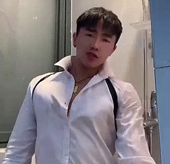 Chinese crony encircling make an issue of shower does beg for cum