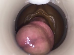 Ausdauertraining durch cum cam Mann