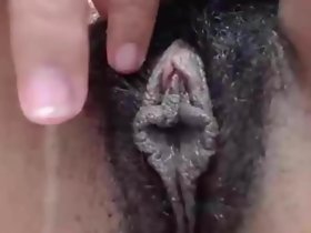 Un esotico Prudish nero labbra figa