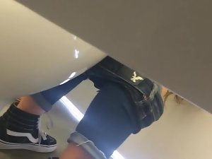 Peeing Academy Girl Toilet Voyeur 3 - HD