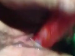 Gadis cina comel squirting melancap menggunakan mainan!