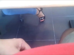 Lampeggiante sotto la scrivania