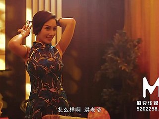 چائنیز سٹائل مساج پارلر EP2-Li Rong Rong-MDCM-0002-Best Innovative Asia Porn Video