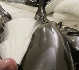 Rubbergimp wielka sperma