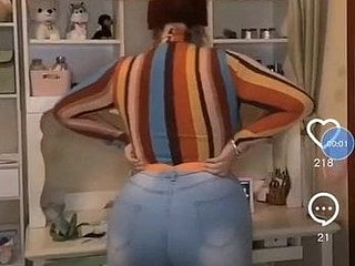 CHINESE BBW Stone-blind Tush ASS