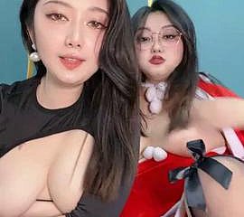 2 Chunky Big Bosom Chinese Girls Camshow