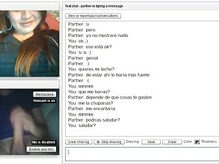 Freeze ragazza guarda il ragazzo sperma roughly cam