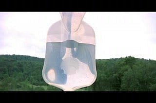 Alfresco BDSM Cage Locked Enema Slave