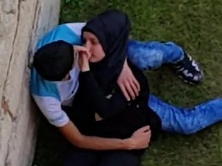아랍 십대 hijabi