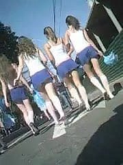 cheerleaders کی جاںگھیا ٹانگوں